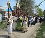 Paasprocessie van Oudgelovigen in de oblast Moskou