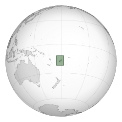 Location of Fiji