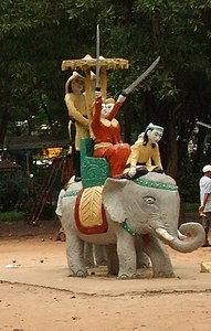 Statue of the Trung sisters in Ho Chi Minh City