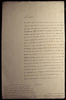 Descartes'ın el yazısıyla yazdığı mektup, Aralık 1638