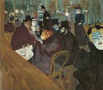 Henri de Toulouse-Lautrec, Moulin Rouge, 1892.