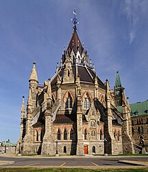 Parlamentsbibliothek in Ottawa (von Wladyslaw)