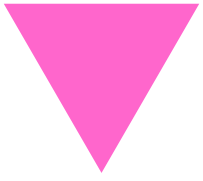 El triángulo rosa fue utilizado para marcar a los homosexuales durante la Alemania nazi.