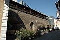 Stadtmauer Krems bei Steinertor, S of the Steiner Tor- re-constructed wooden walkway of 1941