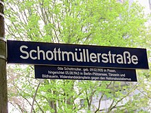 Rue Schottmüller à Hambourg
