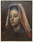Портрет девушки (Сфинкс). 1887