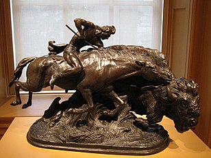 Riding down the Buffalo, Smithsonian American Art Museum, Washington, D.C.