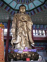 Buda de bronce del templo de Youmin.