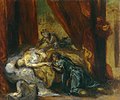 Desdemona'nın ölümü Ressam:Eugène Delacroix