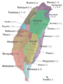 Image 20Original geographic distributions of Taiwanese aboriginal peoples (from History of Taiwan)