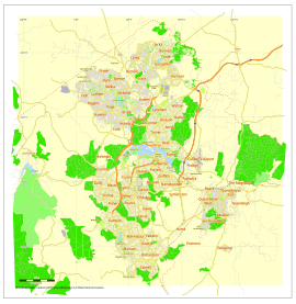 แผนผังเมืองของแคนเบอร์รา