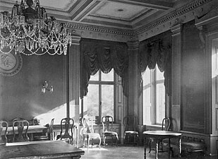 Paviljongens interiör 1932.
