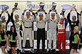 Podiu de la clase LMP Challenge de les 12 Hores de Sebring de 2010.