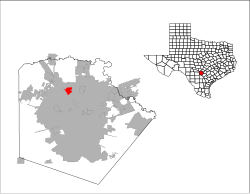 Location of Shavano Park, Texas