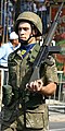 солдат Національної гвардії з гвинтівкою G-3A3/CNG Камуфляж