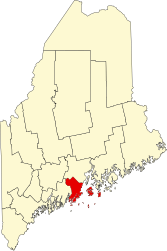 Contea di Knox – Mappa