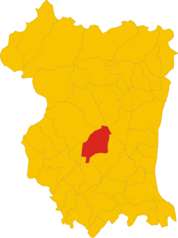 San Quirino - Localizazion