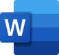 Логотип программы Microsoft Word