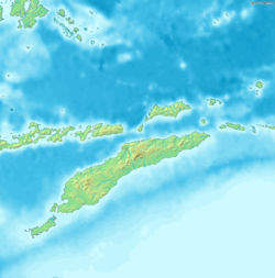 Topografie ostrova Timor