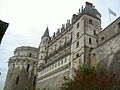 Palacio de Amboise visto desde el pueblo medieval