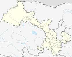 Aksai is located in Gansu