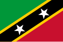 Banner o Saunt Kitts an Nevis