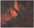 Paul Gauguin, Upa-upa (danza tahitiana del fuego), óleo, 1898