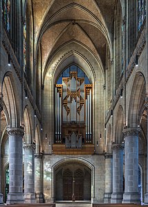 Les orgues de la cathédrale. Novembre 2018.