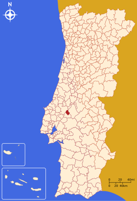 Localização de Alpiarça