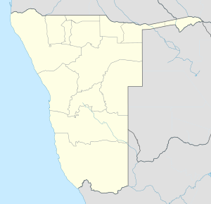 विंडहोक is located in नामीबिया