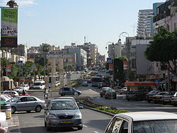 Ulice Rechov Chajim Ozer v centru města