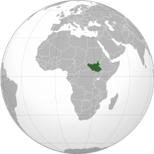 Description de l'image South Sudan hd (orthographic projection).svg.