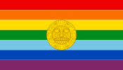 Flag of Cusco, Peru