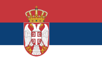 Serbiako bandera