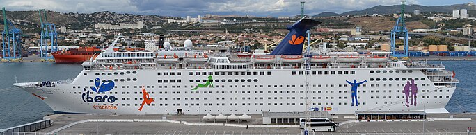 Grand Holiday docked in Marseille