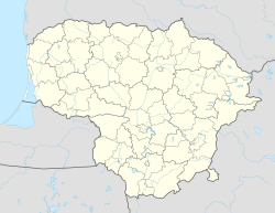 维尔纽斯在立陶宛的位置