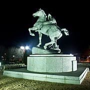 Los portadores de la antorcha, de Anna Hyatt Huntington (1955).