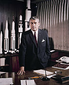 Wernher von Braun konstrukció vezető tervező