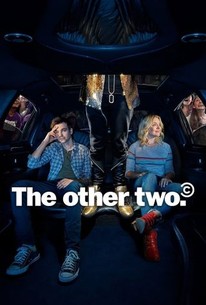 Official season 1 poster shows the two lead characters in a limo, and their little brother's standing in the center with his head through the sunroof out of sight.