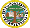 Official seal of Coatesville, Pennsylvania