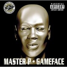 The cover consists of a chrome-colored bust of Master P's face against a black background. The artist's name and album title appear below it, colored white. The record label's logo appears on the top left corner of the cover.
