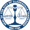 Official seal of Clarksville, Tennessee