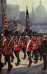 Parade of the Royal Fusiliers, c. 1916