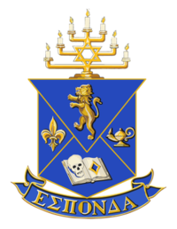 The official crest of Alpha Epsilon Pi