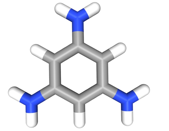 Dosiero:1,3,5-Triaminobenzene sticks.png