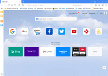 Screenshot of Maxthon