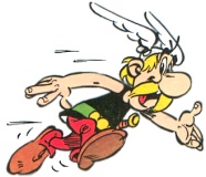 Asterix Albert Uderzon piirtämänä.