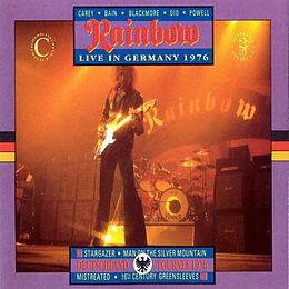 Livealbumin Live in Germany 1976 kansikuva