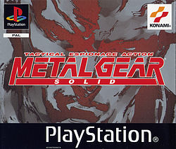 Metal Gear Solidin eurooppalainen kansikuva