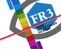 Logo de FR3 Nord-Pas-de-Calais Picardie de 1985 au 5 mai 1986.